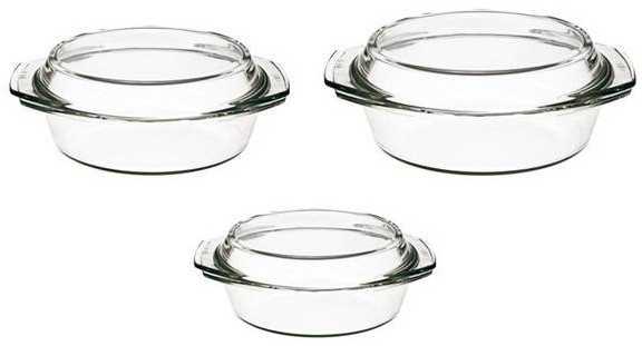 Набор кастрюль Simax 0.7, 1, 1.5 л (s304)