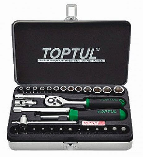 Набор инструмента Toptul 1/4" 32ед. (GCAD3204)