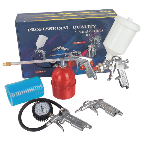 Набор покрасочный пневматический Auarita 5 шт (5PCS-2)