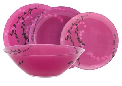 Сервиз Luminarc Kashima Fushia 19предметов (G9715)