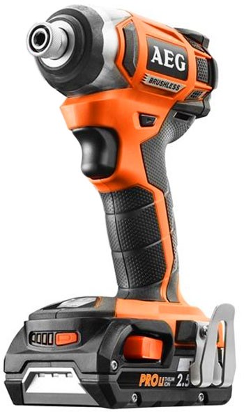 Гайковерт импульсный ударный AEG 2 Li-Ion 18 В, 5 Ач, 220 Нм, 1/4" в кейсе (BSS18CB3LI-502C)