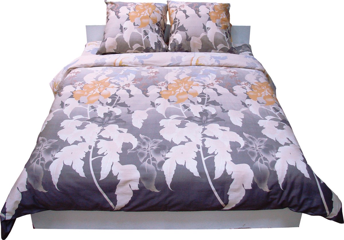 Комплект постельного белья Руно 220х240 см 4шт Евро Серый (845.137К_20-0234Grey)