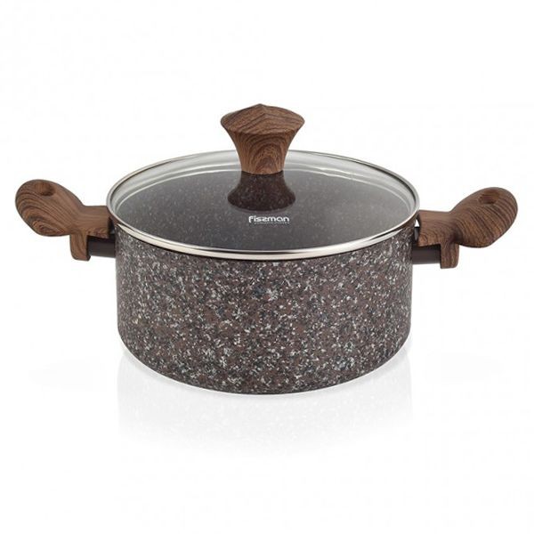 Кастрюля Fissman MAGIC BROWN 24х10.9 см 4.7 л (4870)