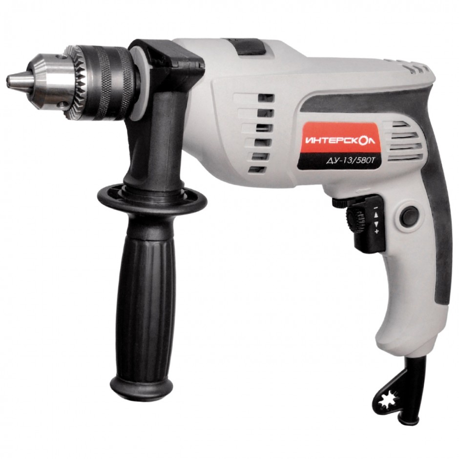 Дрель ударная Интерскол ДУ-13/580 ЭР