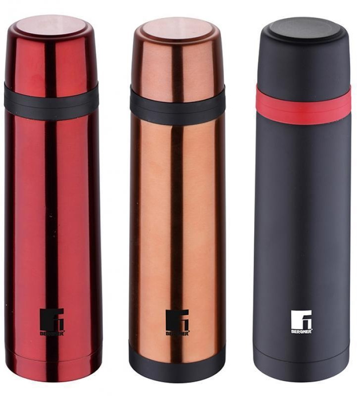 Термос Bergner Travel Copper 0.5 л красный / медный / черный (BG-7580-AA)
