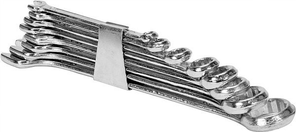 Ключи рожково - накидные Vorel 8 шт М 6-19 мм (51590)