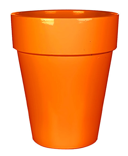 Горшок для цветов Time Eco глина 26 см оранжевый (8712799486157ORANGE)