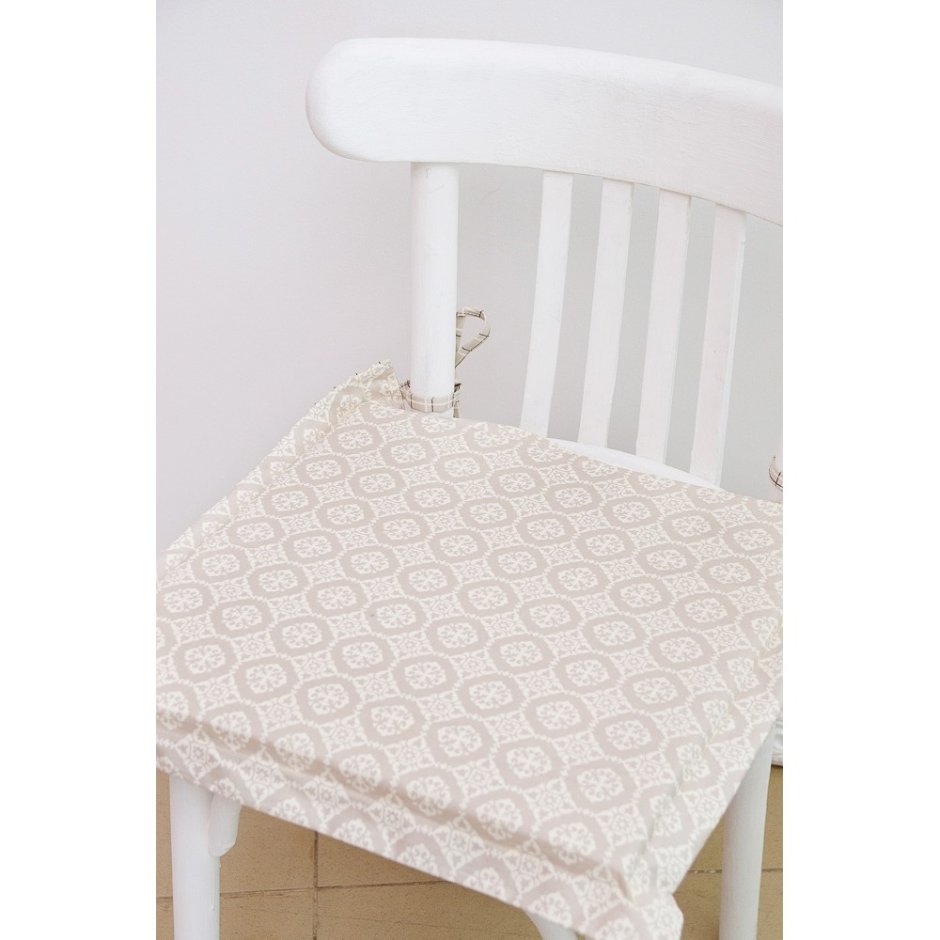 Подушка Прованс Поролон 40x40 см Бежевая (.005564)