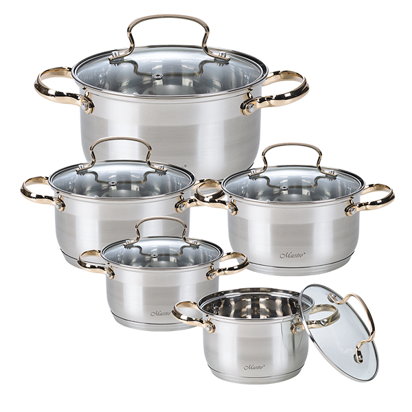 Набор посуды Maestro из 10 предметов (MR-3516-10)