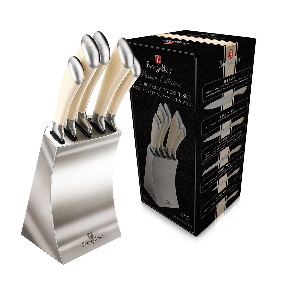 Набор ножей Berlinger Haus Passion Collection 6 предметов (BH-2137)