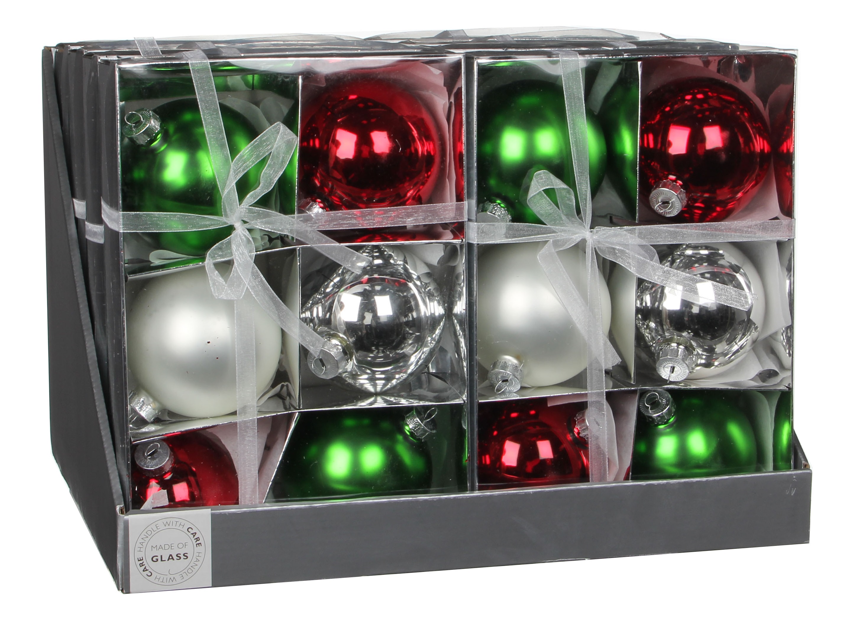 Елочные шарики Christmas House комплект 6 шт (1013771)