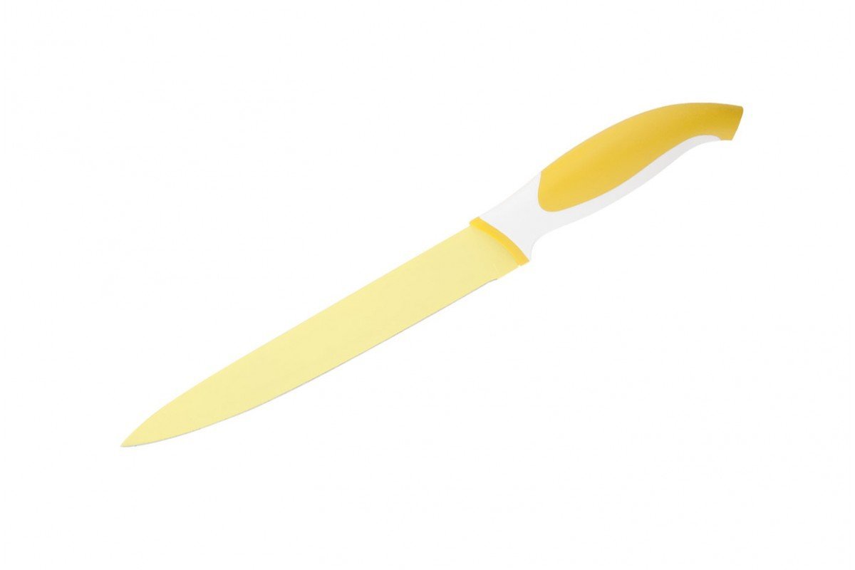 Кухонный нож Granchio Coltello для мяса 203 мм Yellow (88664)