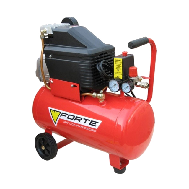 Компрессор Forte FL-24 1.5кВт 24л 203л/мин 8бар 220В (17460)