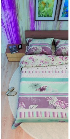 Постельное белье Leleka-Textile Ранфорс 175х210 Двуспальное