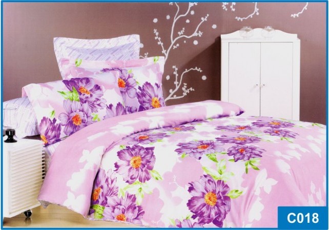 Постельное белье Leleka-Textile Сатин 175х210 Розовое Двуспальное
