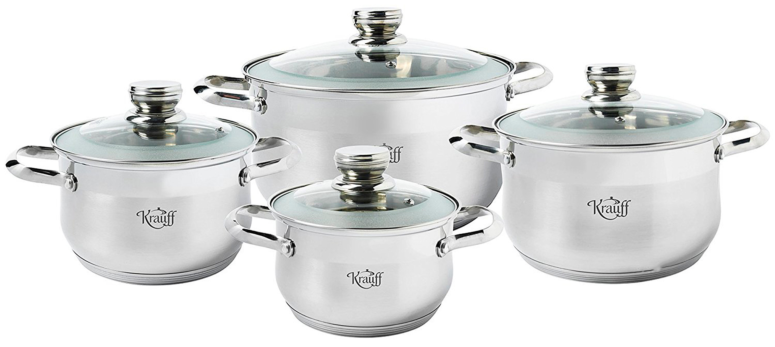 Набор посуды Krauff Meister Plus 8 предметов 26-242-020