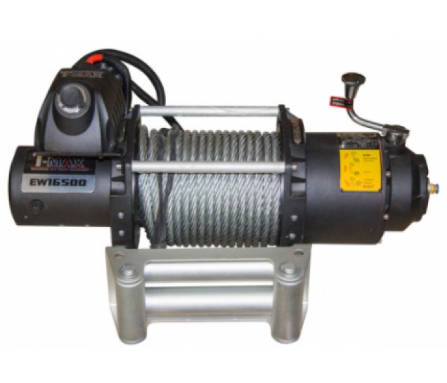 Лебедка T-Max FEW-16500 24V/7.480 т Fire Work series (8658100)