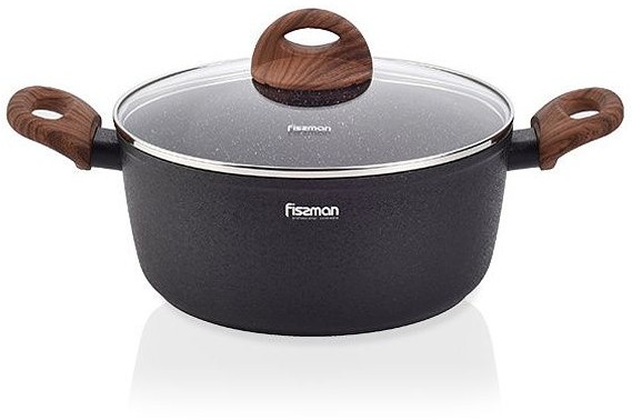 Кастрюля Fissman Vesuvio Stone 20х8.5 см 2.3 л (4245)