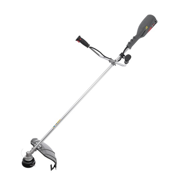 Триммер электрический Intertool 1400 Вт плавный пуск, катушка + 3-х зубчатый нож (DT-2248)