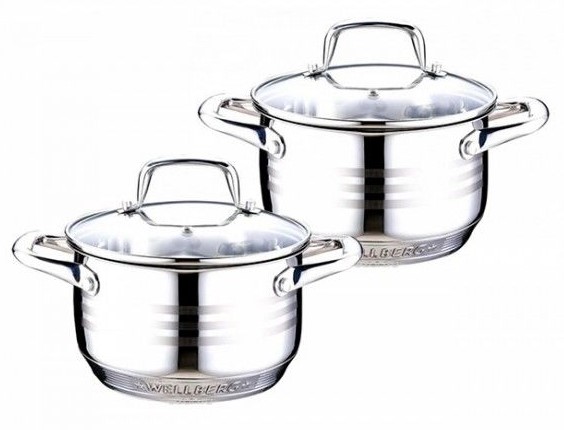Набор кастрюль Wellberg 4 предмета (WB-1912)