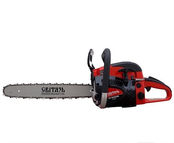 Бензопила цепная Свитязь БП6000MG 5 кВт (89273)