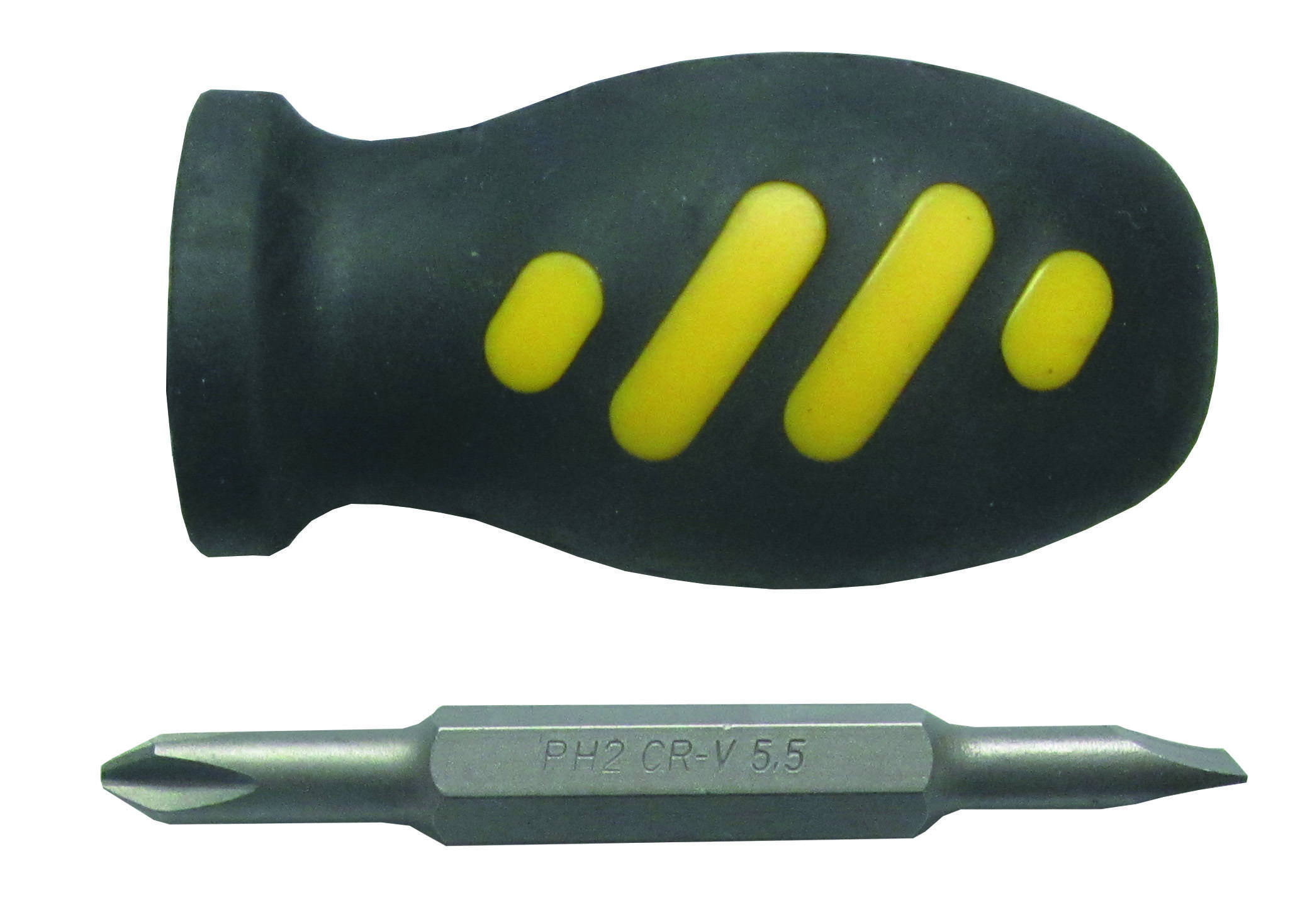 Отвертка мини 2в1 Sigma PH2-SL5,5x75мм CrV (4002191)