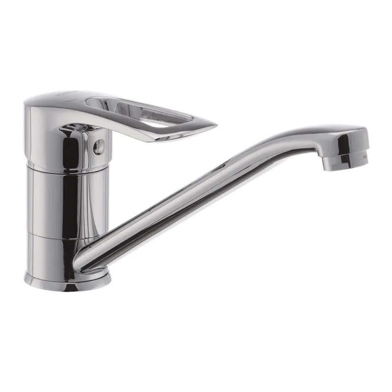 Кухонный смеситель Haiba Hansberg 004 хром (HB0184)