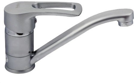 Кухонный смеситель Haiba Hansberg 004-15 СМ хром (HB0191)