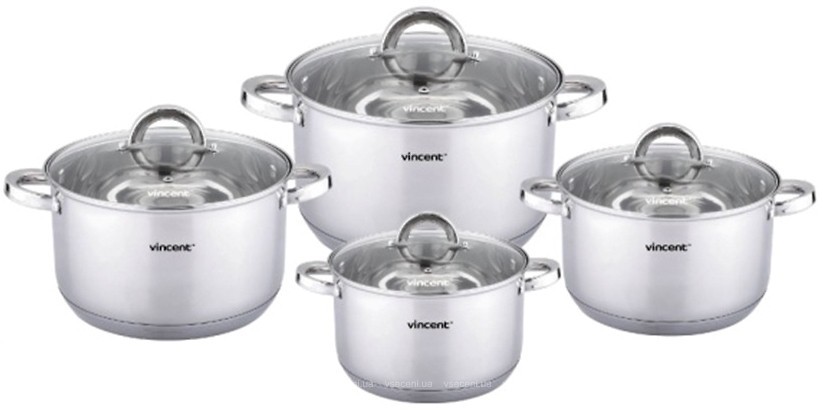 Набор посуды Vincent из 8 предметов (VC-3032)