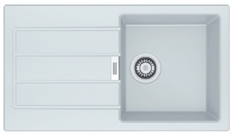 Кухонная мойка Franke Sirius Tectonite SID 611-78 Slim Белая (114.0497.958)