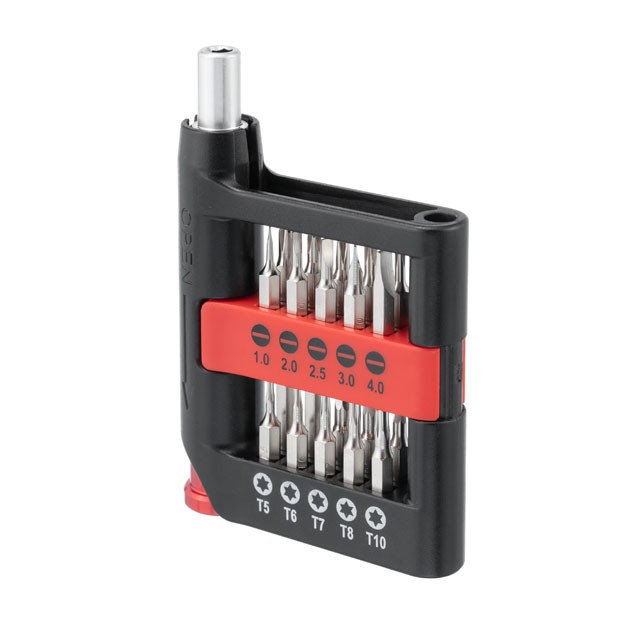 Отвертка прецизионная с комплектом насадок 21 ед Intertool (VT-3339)