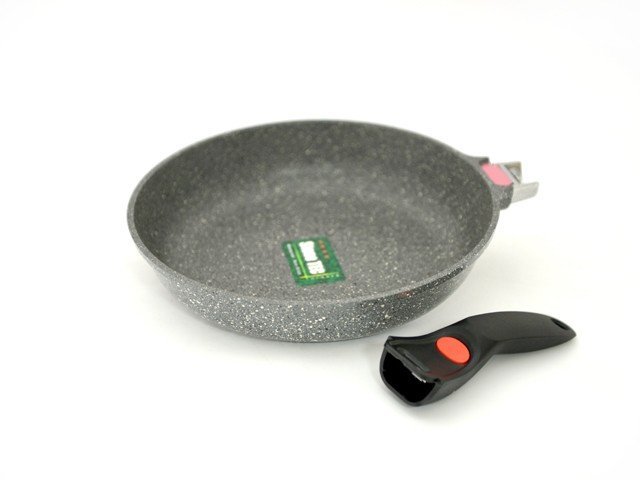 Сковорода со съемной ручкой Fissman LA GRANITE 28x5.8см (AL-4627.28)