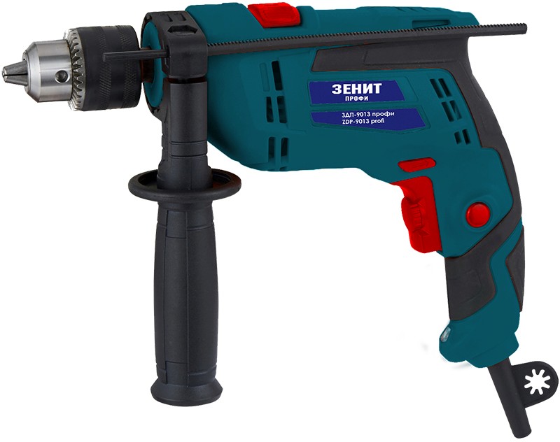 Дрель ударная Зенит ЗДП-9013 профи 900 Вт (847854)