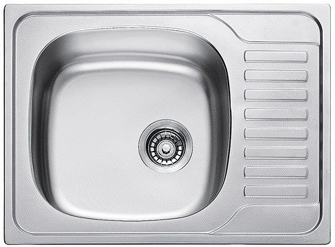 Кухонная мойка Haiba 65x50 Satin матовая (HB0555)