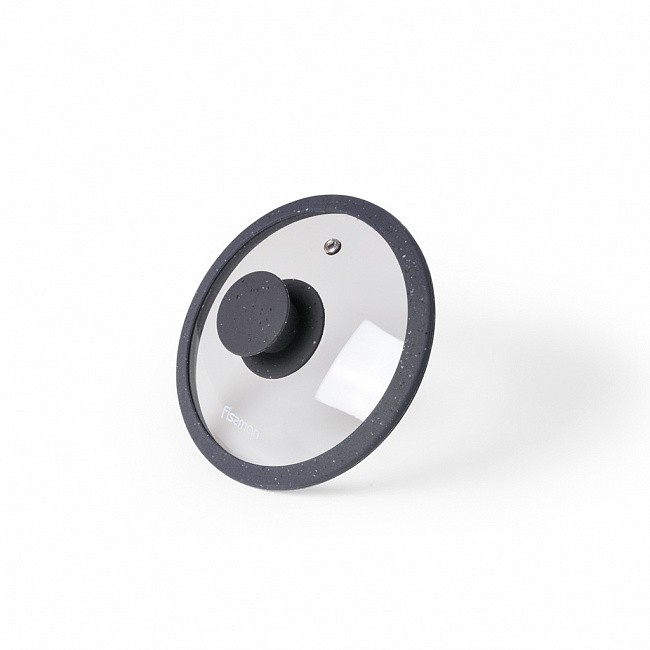 Крышка Fissman ARCADES 16 см с силиконовым ободком (9909)