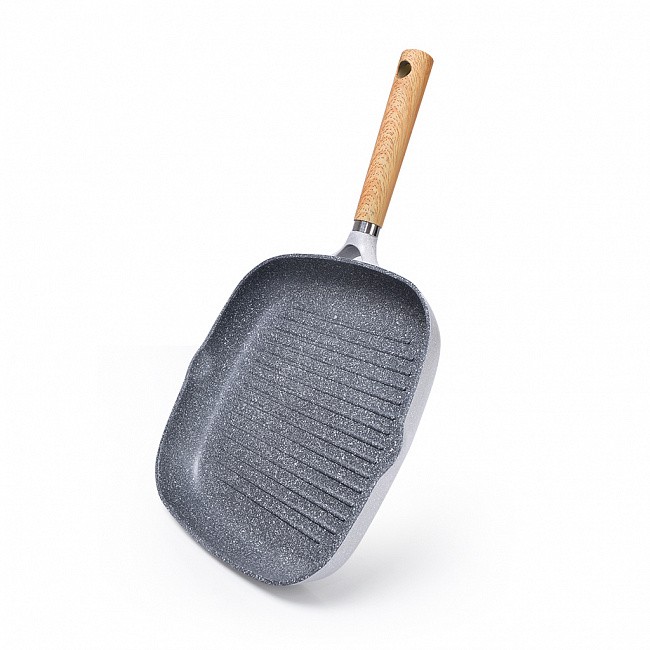 Сковорода-гриль антипригарная Fissman BORNEO 28 см (AL-5069.28)