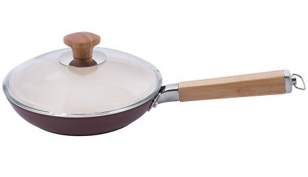 Сковорода Krauff Tabacco 22 х 4.5 см с керамическим покрытием (25-45-050)