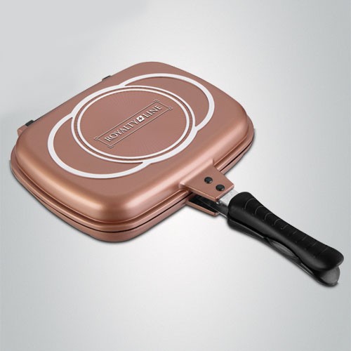 Сковорода-гриль Royalty Line 34 см (RL-DF34M Copper)