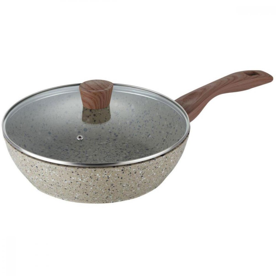 Сковорода Maxmark 26 х 6.9 см с гранитным покрытием (MK-FP4826G)