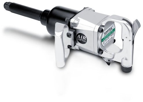 Пневмогайковерт Toptul 1" 2440 N/m длинный шпиндель 4000 об/мин 12.3 кг (KAAB321809)