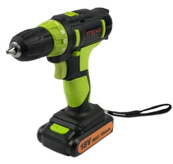Шуруповерт аккумуляторный Stromo SA-18 LI