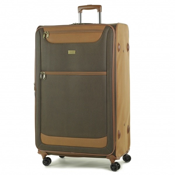 Чемодан на колесах Members Boston (XL) Dark Brown (925072)