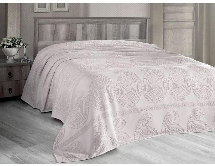 Простынь махровая Arya 160X220 Misley Bej (8696422530281)