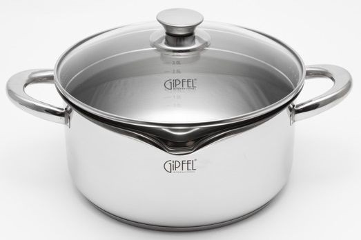 Кастрюля Gipfel COCKTAIL 24х11.5 см 5.2 л (1249)