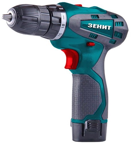 Шуруповерт аккумуляторный Зенит ЗША-1213 Ф профи (843862)