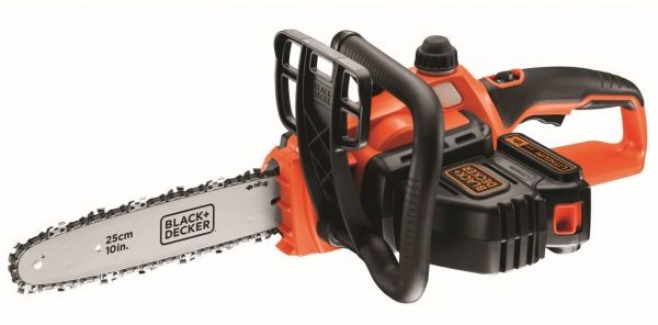 Пила цепная аккумуляторная B & D Li-Ion 18 В, 2 Ач, шина 25 см (GKC1825L20-QW)