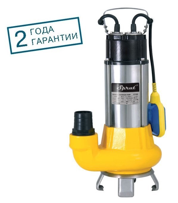 Дренажно-фекальный насос Sprut V1100 (0230)