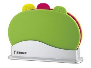 Набор из 3-х разделочных досок Fissman 29х20 см пластик (AY-8797.CB)