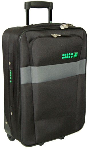 Чемодан на колесах Skyflite Domino Black (S) (923952)