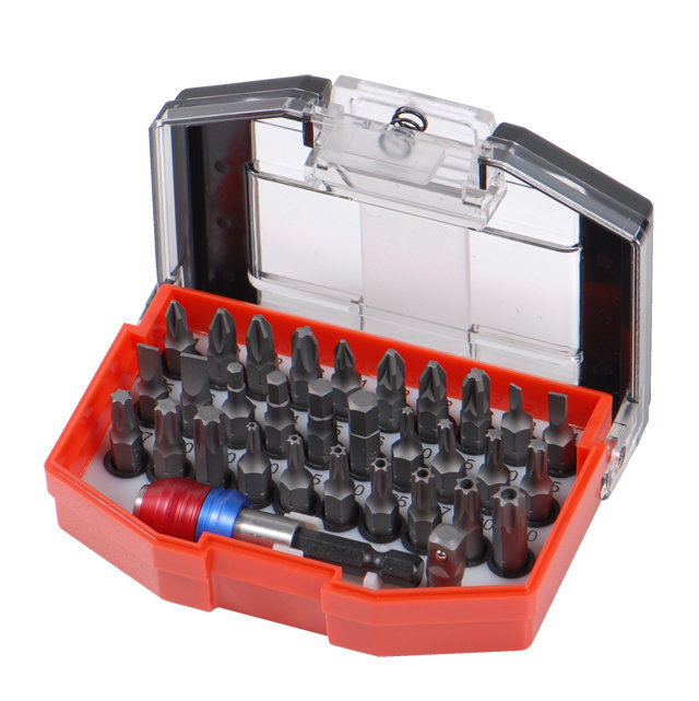 Набор бит Ultra + адаптер 30шт S2 (пласт кейс) (4013602)